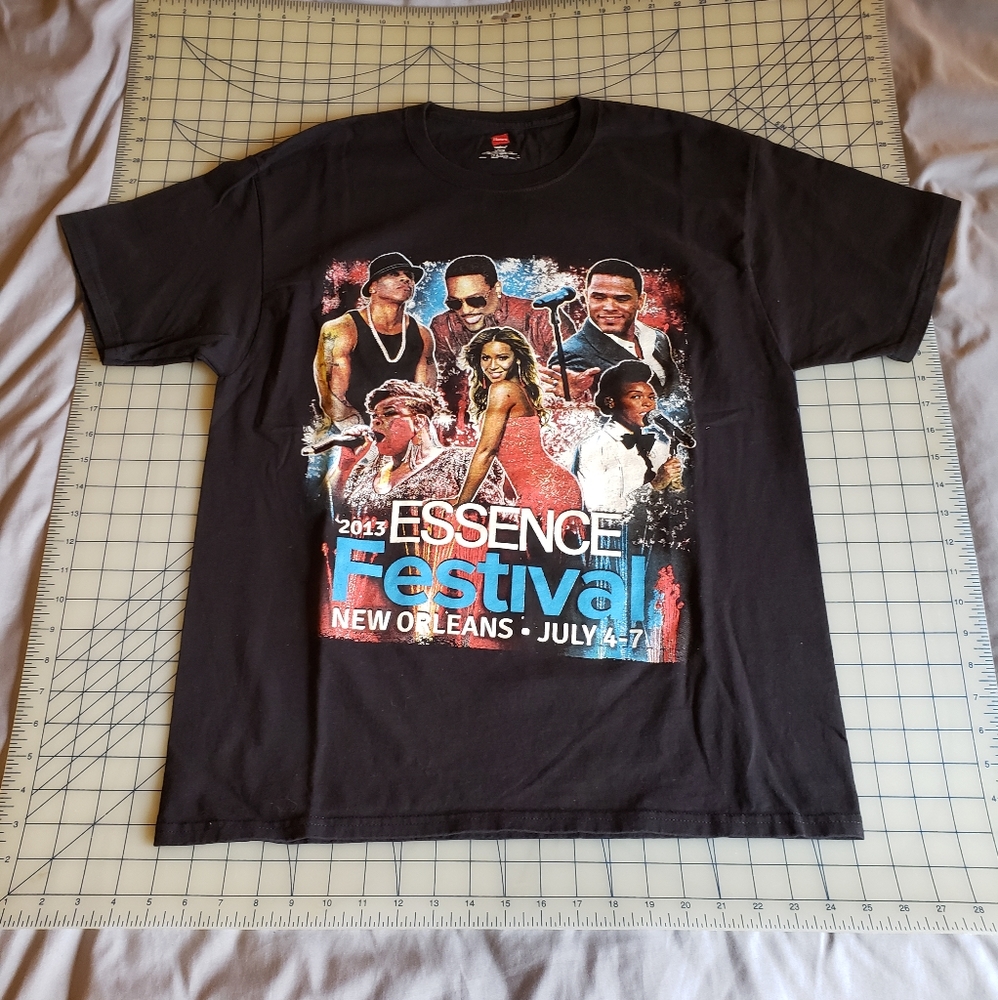 2013 Essence Festival concert t shirt L Beyonce